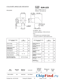 Datasheet XVR1LUR69D manufacturer SunLED