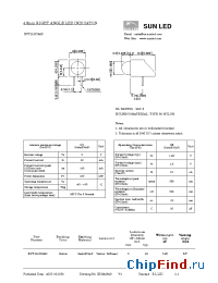 Datasheet XVT1LUY48D manufacturer SunLED