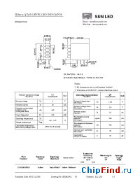 Datasheet XVX4SUY91D manufacturer SunLED
