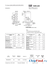 Datasheet XWA4LMR32D manufacturer SunLED