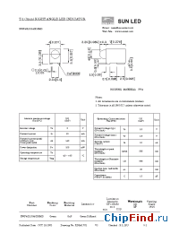 Datasheet XWF40LUG40DSMD manufacturer SunLED