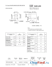 Datasheet XWF40LUR40DSMD manufacturer SunLED