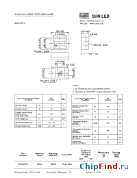 Datasheet XZAG50W-1 manufacturer SunLED