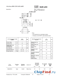 Datasheet XZAG55W-4 manufacturer SunLED