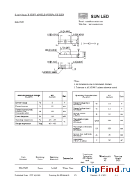 Datasheet XZAG74W manufacturer SunLED