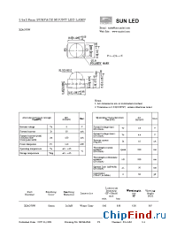 Datasheet XZAG76W manufacturer SunLED