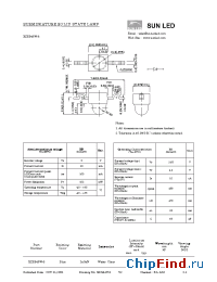 Datasheet XZBB46W-8 manufacturer SunLED