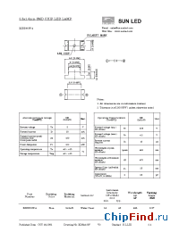Datasheet XZBB55W-4 manufacturer SunLED