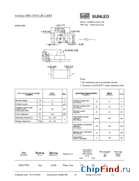 Datasheet XZBB77WH manufacturer SunLED