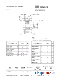 Datasheet XZBG55W-2 manufacturer SunLED