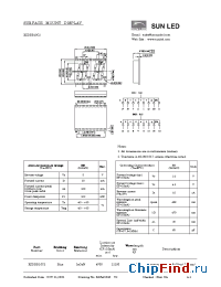 Datasheet XZDBB10C2 manufacturer SunLED