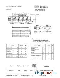 Datasheet XZDBW05C4 manufacturer SunLED
