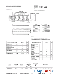 Datasheet XZDMDK05A4 manufacturer SunLED