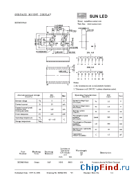 Datasheet XZDMG05A2 manufacturer SunLED
