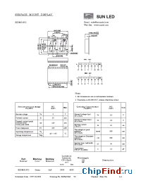 Datasheet XZDMG10C2 manufacturer SunLED