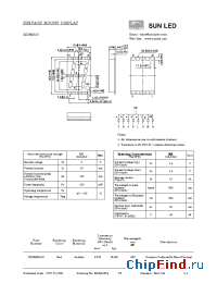 Datasheet XZDMR14C manufacturer SunLED