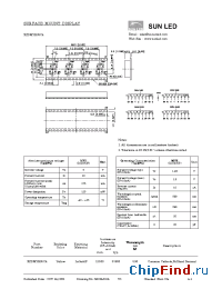 Datasheet XZDMYK05C4 manufacturer SunLED