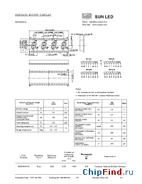 Datasheet XZDUB05C4 manufacturer SunLED