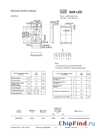 Datasheet XZDUW14C manufacturer SunLED