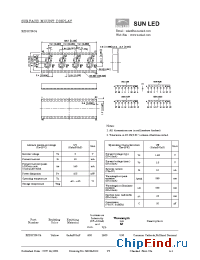 Datasheet XZDUY05C4 manufacturer SunLED