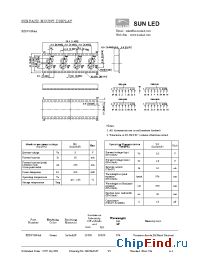 Datasheet XZDVG05A4 manufacturer SunLED
