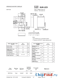 Datasheet XZDVG10A manufacturer SunLED