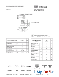 Datasheet XZMD54W-1 manufacturer SunLED