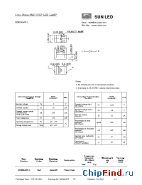 Datasheet XZMDK54W-1 manufacturer SunLED