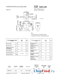 Datasheet XZMG46D-8 manufacturer SunLED