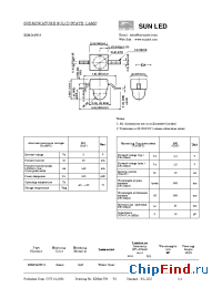 Datasheet XZMG46W-9 manufacturer SunLED