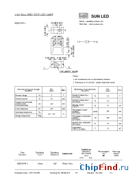 Datasheet XZMG53W-1 manufacturer SunLED