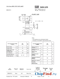 Datasheet XZMG55W-2 manufacturer SunLED