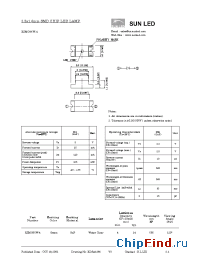Datasheet XZMG55W-4 manufacturer SunLED