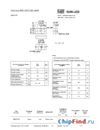 Datasheet XZMG75W manufacturer SunLED
