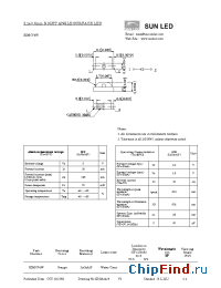 Datasheet XZMO74W manufacturer SunLED