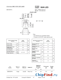 Datasheet XZMOK55W-4 manufacturer SunLED