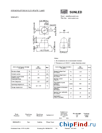 Datasheet XZMR46W-3 manufacturer SunLED