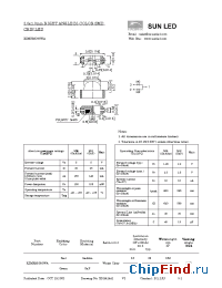 Datasheet XZMRMG56WA manufacturer SunLED