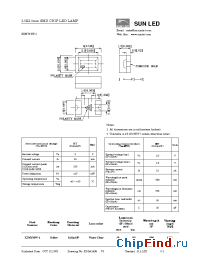 Datasheet XZMY50W-1 manufacturer SunLED