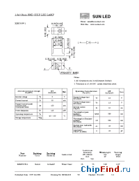 Datasheet XZMY53W-1 manufacturer SunLED