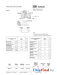 Datasheet XZMY77W manufacturer SunLED