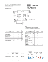 Datasheet XZMYK43W45SF manufacturer SunLED