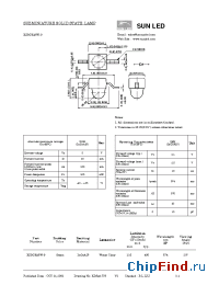 Datasheet XZSGK46W-9 manufacturer SunLED