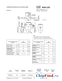 Datasheet XZUR46D-8 manufacturer SunLED