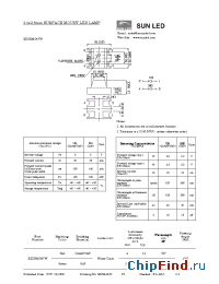 Datasheet XZURMG57W manufacturer SunLED