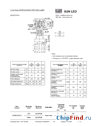 Datasheet XZURUY57W-1 manufacturer SunLED