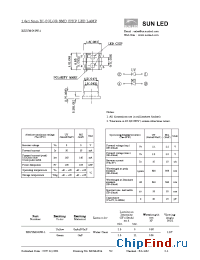 Datasheet XZUYMG59W-1 manufacturer SunLED