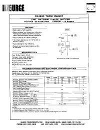 Datasheet 1N4934 manufacturer Surge