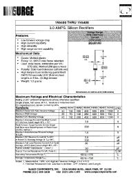 Datasheet 1N5404 manufacturer Surge