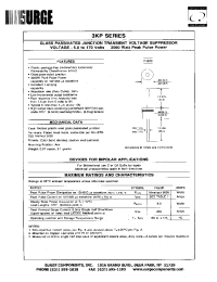 Datasheet 3KP10 manufacturer Surge